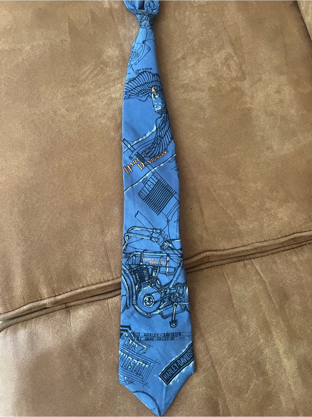 Harley Davidson Silk Tie
